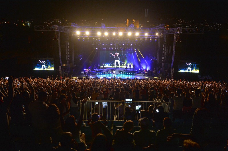 M. Pokora at Byblos Int Festival